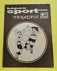 1974 Coupe du Monde de la FIFA Munich 74 Guide Tournoi Edition Hongroise 30 Pages