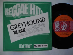 GREYHOUND Black And White / Sand In Your Shoes 45 7" single 1971 Sweden EX - Picture 1 of 2