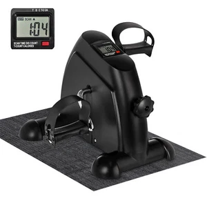 Mini Exercise Bike Pedal Exerciser Foot Peddler Leg &Arm Exerciesr Home Exercise - Picture 1 of 10