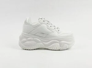 Zapatos de plataforma para mujer Buffalo London Blader One (blancos) - Imagen 1 de 6