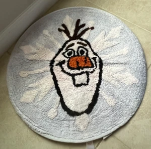disney frozen OLAF 24 inch round throw rug by jumping beans - Picture 1 of 2