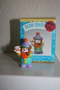 Fröhliche Miniatur "Happy Birthday Clown" von Hallmark - Bild 1 von 2