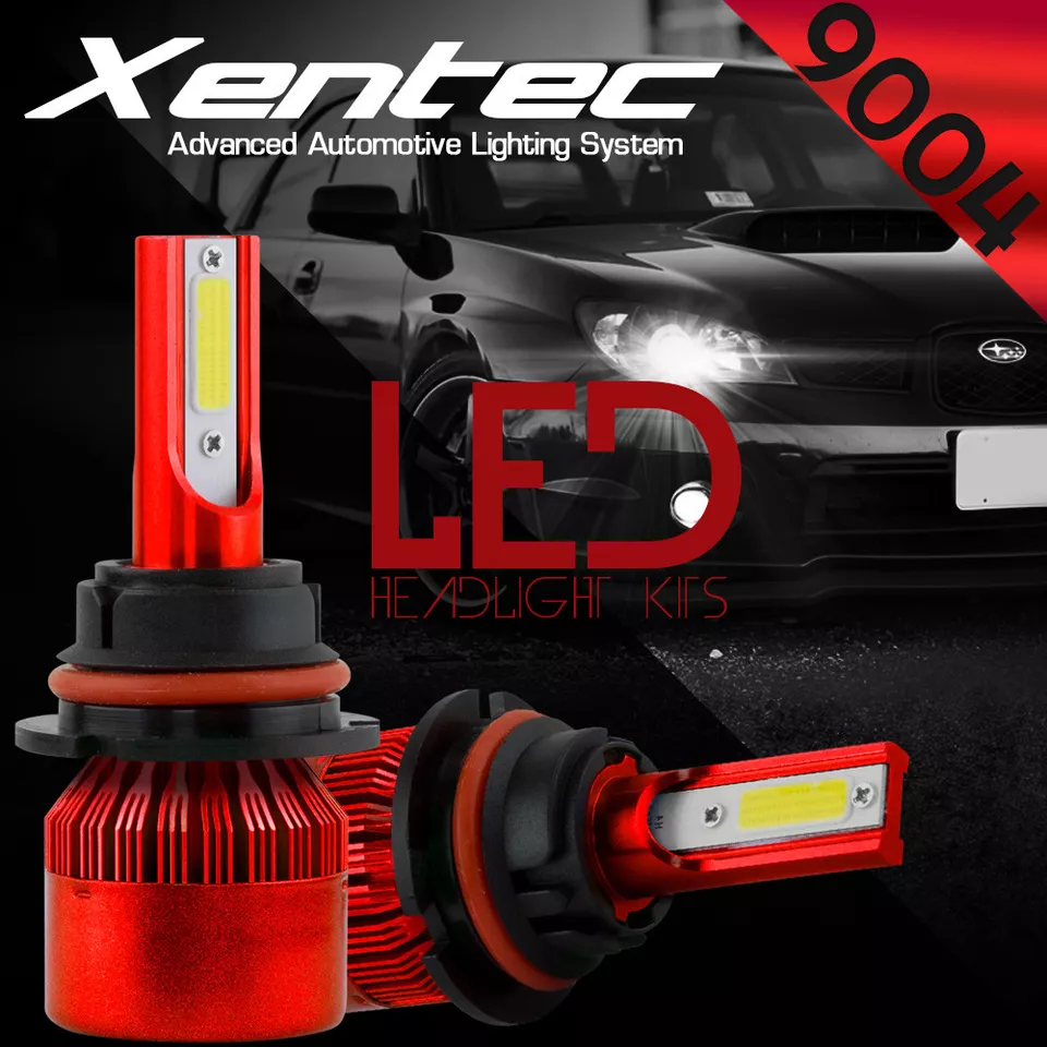 XENTEC LED HID Headlight kit 9004 HB1 6000K for 1989-1995 Subaru Justy - Image 1 of 1