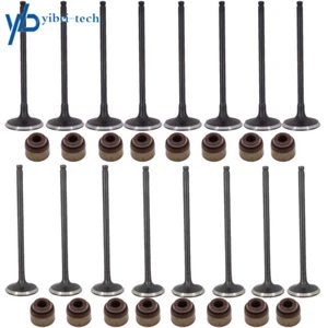 8 Intake+8 Exhaust Valve For 02-12 Acura Honda 2.3L 2.4L K20A3 K20Z3 K23A1 K24A - Picture 1 of 6