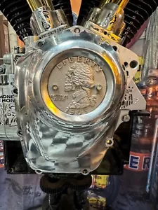 Gangster Dead Washington Hobo Nickel Timing Cover Harley Davidson Milwaukee M8 - Picture 1 of 9