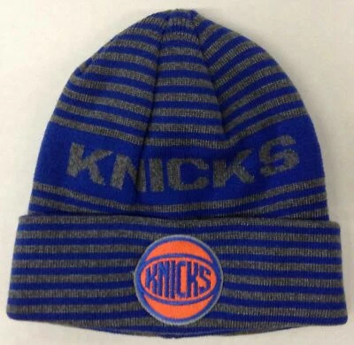 NBA New York Knicks Adidas Adult Cuffed Winter Knit Hat Cap Beanie Style #KX48Z - Image 1 of 2