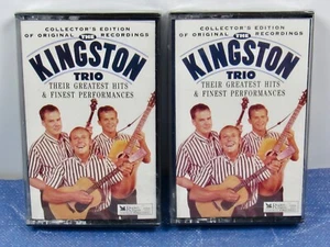 The Kingston Trio Greatest Hits Cassette Tapes Sealed Vols. 2 & 3 Readers Digest - Picture 1 of 8