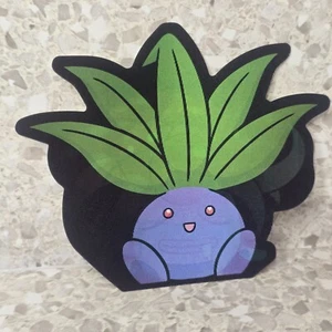 Pokemon Oddish Gloom Vileplume Lenticular Window Peeker Aufkleber US VERKÄUFER! - Bild 1 von 3