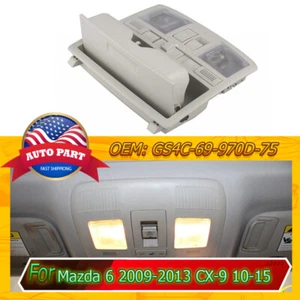 OverHead Console w/Down Light For 09-11 Mazda 6 w/Sunroof 3.7L GS4C-69-970D-75 - Picture 1 of 10