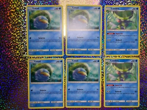 Pokemon TCG Celestial Storm Regular Non-Holo: 37/168 Lombre x2; 36/168 Lotad x4 - Picture 1 of 17