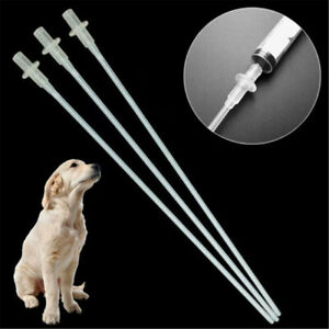 30/50pcs Canine Dog Goat Sheep Artificial Insemination Breed Whelp Catheter Rod