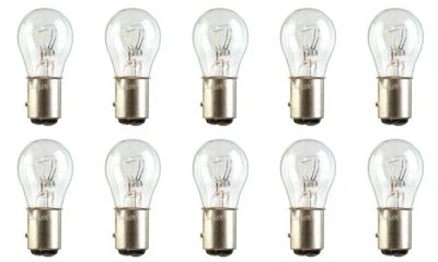 10x 2057 Bright Light Bulbs Tail Brake Backup Reverse S8 Signal Lamp Turn Signal - Image 1 of 3