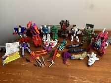 Vintage Gobots, Bots Master, Transformer Bandai Tomy Transforming Toy lot 1980â€™s