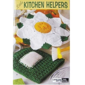 Leisure Arts Little Kitchen Helpers Crochet Patterns Paperback 29 Pages Mint - Picture 1 of 5