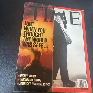 Time Magazine May 25, 1998 Francis Albert Sinatra 1915-1998 NO ADDRESS LABEL - Picture 1 of 3