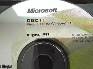 Microsoft Visual C++ for Windows CE Full Version - Picture 1 of 1