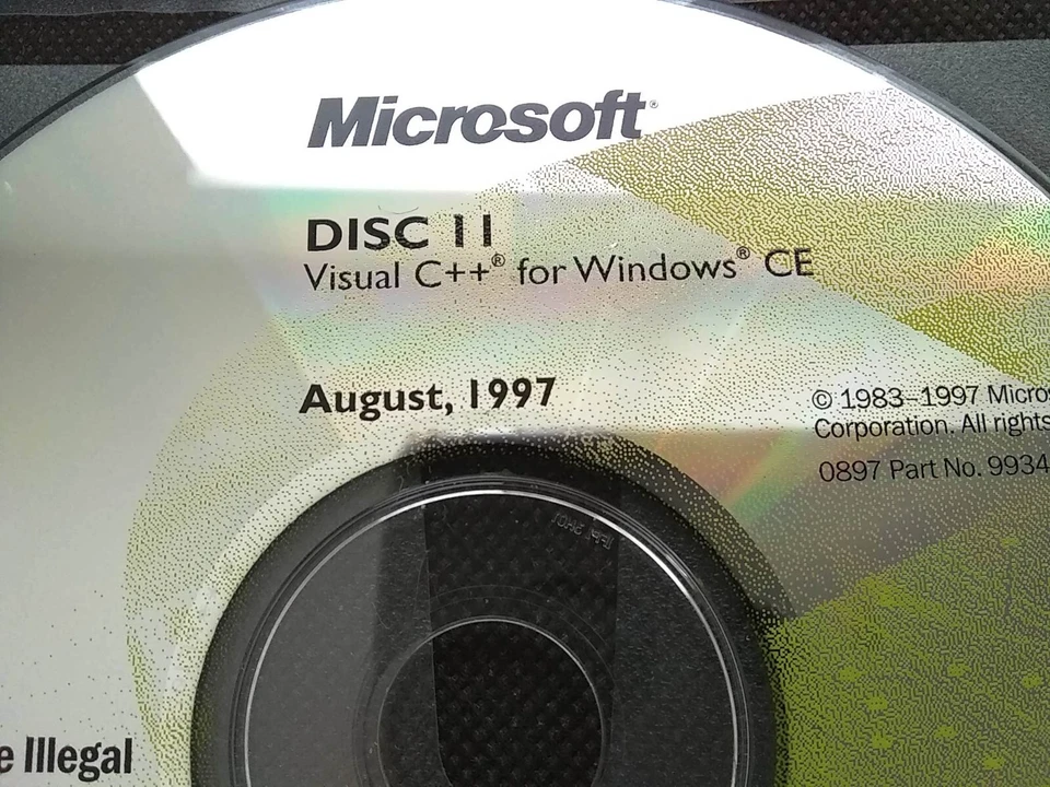 Microsoft Visual C++ for Windows CE Full Version - Image 1 of 1