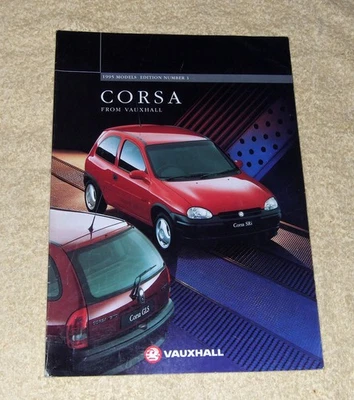 Vauxhall Corsa B Rane 1995 Models No1 inc Merit, LS, GLS, CDX, SRi, GSi-16v - Image 1 of 4