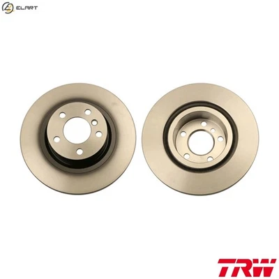 2x BRAKE DISC DF6352S FOR BMW X3/SAV/F25 X4/SUV/F26 N20B16A 1.6L B47D20AC 2.0L - Image 1 of 4