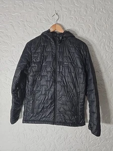 Chaqueta Helly Hansen Mujer Pequeña Negra Acolchada Acolchada Con Capucha - Imagen 1 de 19