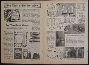 Toy Washing Machine 1948 How-to Build PLANS Kenmore Jr. - Picture 1 of 2