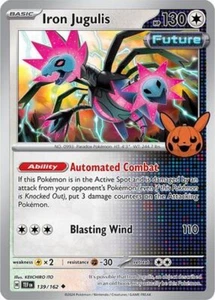 Iron Jugulis Trick or Trade BOOster 2024 Pokémon TCG 139/162 Uncommon 🎃 - Picture 1 of 1