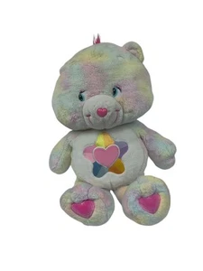 Peluche Vintage 2005 Jumbo Care Bears 24" "Vero Orso Cuore" - Foto 1 di 6