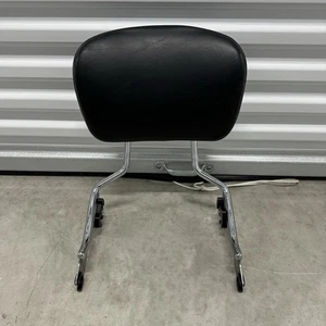 Harley Touring Detachable Sissy Bar & Backrest Chrome 52627-09A 52886-98D - Picture 1 of 4