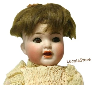 Ropa de muñeca Simon & Halbig Bisque de 10" antigua cuerpo K estrella R 126 boca abierta - Imagen 1 de 21