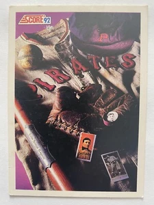1992 Score - #880 Honus Wagner Pittsburgh Pirates Baseball Card HOF - Picture 1 of 2