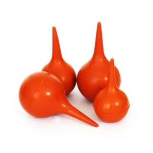 Wholesale 30ml 60ml 90ml Red Rubber Suction Ear Syringe Bulb Pipette Ball - Picture 1 of 7