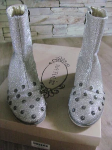 Botas Joyfolie Wren talla 3 Juvenil Cremalleras Doradas Cremalleras en muy buen estado con caja - Imagen 1 de 5