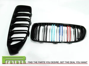 2014+ M-Tri 3 Color Front Kidney Grille For BMW 420i 428i 435i Gran Coupe F36 - Picture 1 of 3