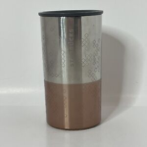 Starbucks 2012 Mini 5" Stainless Steel Travel Mug 8 oz