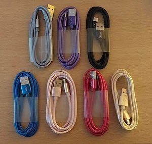 Cable tipo C para Samsung S8 S9 S10+ S20+ carga cargador rápido teléfono plomo USB-C - Imagen 1 de 14