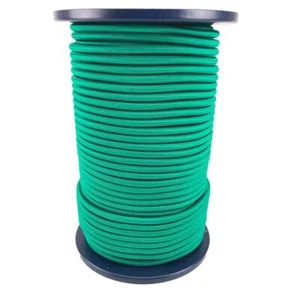 Cable de choque con cuerda elástica verde esmeralda de 10 mm amarre UV estable - Imagen 1 de 7