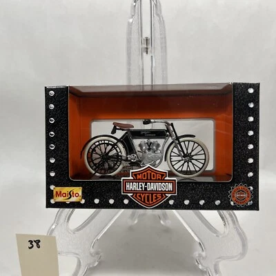 Figura de colección 1997 Maisto Harley Davidson Maisto 1909 Twin 5D V-Twin Foto 1 de 4