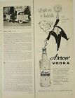  1958 Arrow Extra Dry Vodka Judge Arrow 'Light as a Bubble & Versatile too' Ad