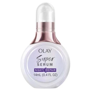 Olay Super Serum Night Repair for Face, Trial Size - Niacinamide, Peptide, - Picture 1 of 9