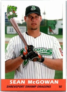 2002 Grandstand Shreveport Swamp Dragons Minor League - Pick Choose Your Cards 