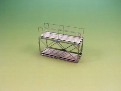 HO Scale Steel Frame Signal Bridge Expansion Kit for Signal Bridge (One) (2021) - Image 1 of 4