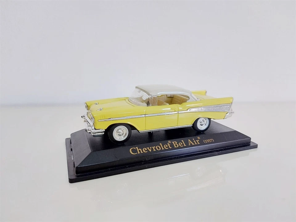 Chevrolet Bel Air Giallo del 1957 - 1/43 Road Signature - Immagine 1 di 1