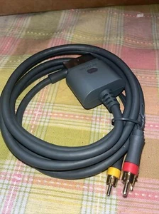 Original Microsoft Xbox 360 X810973-001 Composite AV Kabel Anschlusskabel - Bild 1 von 3