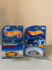 Hot Wheels Mattel Lot 2X Ferrari F355 Challenge / Ferrari F355 Spider #230 V5