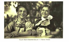 Gustl St.Gstettenbauer-Hansi Niese * original Ross postcard postcard * no. 7241