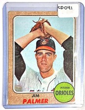 1968 Topps #575 Jim Palmer Baltimore Orioles Baseball CD041