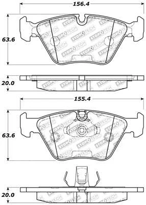 StopTech Performance 04-09 BMW X3 (E38) / 06-09 Z4 3.0Si (E86) / 00-07 330 Series Foto 1 de 4