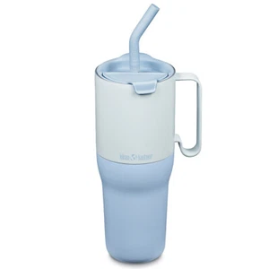 Klean Kanteen Rise w/Flip Lid & Straw Vacuum Insulated Tumbler 1065ml Ice Blue - Picture 1 of 1