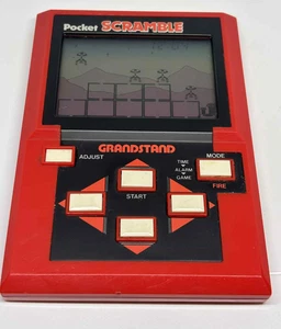 Tribüne Pocket Scramble 1983 Vintage Handheld Electronic Game - Working - Bild 1 von 8