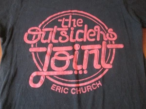 Eric Curch 2014 Tour Konzert T-Shirt schwarz Größe Small doppelseitig mit Veranstaltungsorten - Bild 1 von 5